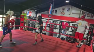 Joey sparring Tristan 3. 8/1/23