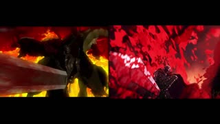 Berserk Anime vs Fan animation