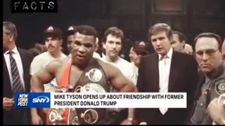 Mike Tyson about his relationship with President Trump.