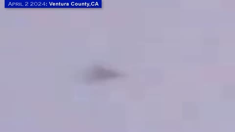 Vaisseau spatial en Californie Un OVNI a été vu lors du lancement de SPACEX