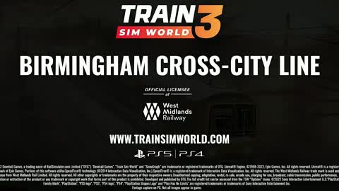 Train Sim World 3 - Birmingham Starter Pack Launch Trailer PS5 & PS4 Games