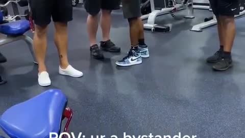 He is mad | Gym Moment