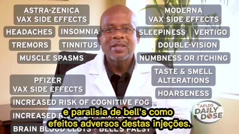Efeitos adversos neurológicos nas injeções covid _ Dr. Peterson Pierre