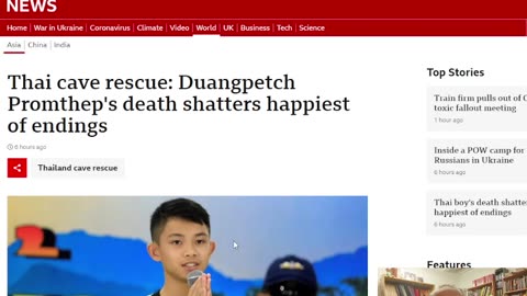 17 year old Footballer, Duangpetch Promthep, SUDDEN DEATH. On BBC Front page!!!