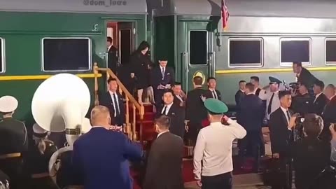 Kim Jong Un just arrived in Russia on an armored train to meet President Putin