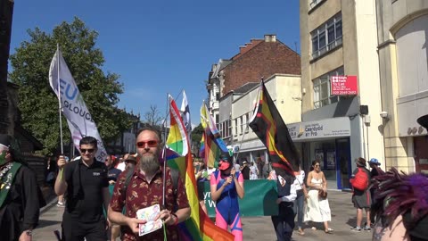 Cardiff Gay LGBTQIA+ Pride 2022. Part 1