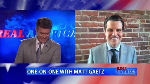 REAL AMERICA -- Dan Ball W/ Rep. Matt Gaetz, America First GOP Up Against The Establishment, 5/3/22