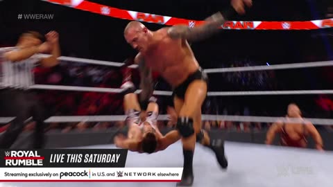 Randy Orton vs. Chad Gable- Raw, Jan. 24, 2022