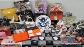 Customs officers seize $700,000 worth of designer brand counterfeits