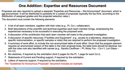 Science at Nasa - NASA Science Mission Directorate Dual-Anonymous Peer Review Virtual Town Hall