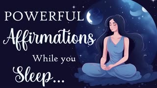 Powerful I Am Affirmations While You Sleep
