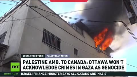 CANADA WON`T ACKNOWLEDGE GENOCIDE IN GAZA