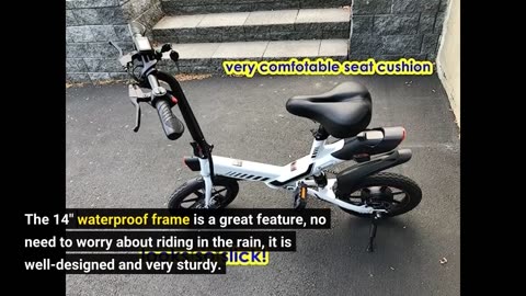Customer Reviews: Sailnovo Electric Bike, Electric Bicycle with 18.5mph Electric Bikes for Adul...