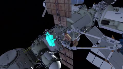 Russion Spacewalk 60 Animation