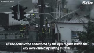 Russia DENIES hitting Ukrainian capital, Kyiv with airstrikes
