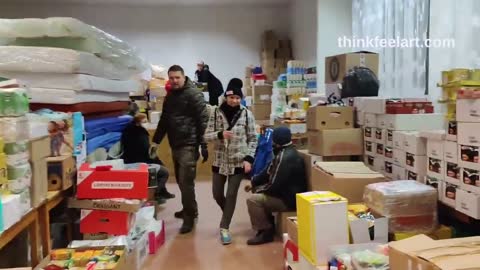 Pcoline, Slovakia Food Drive for Ukraine