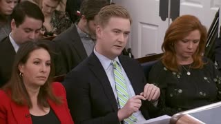 WH Press Sec Ignores All Of Doocy's Questions