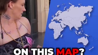 Americans guessing countrys of the world