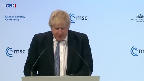 Boris Johnson: 'If Ukraine is invaded, the shock will be echoed around the world.'