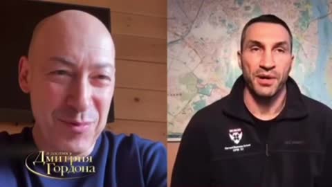 Ukraine War - Wladimir Klitschko and the Mayor of Kiev, Vitaly Klitschko