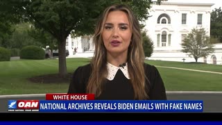 National Archives Reveals Thousands of Biden E-Mails With Fake Names
