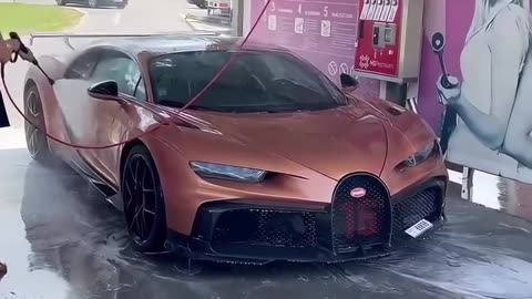 Washing The bugatti in poland 🤑