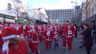 Plymouth Santa Fun Run. Ocean City 2017.