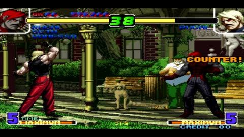 The King of Fighters 10th Anniversary Extra Plus 2005 Neo Geo Gameplay!
