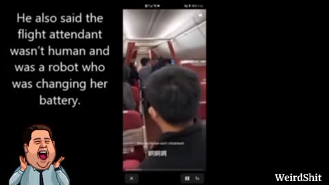 A VIDEO HAS EMERGED FROM A CHINESE AIRLINE WHERE A MAN SHOUTED THAT HE WAS STUCK IN A “TIME LOOP”
