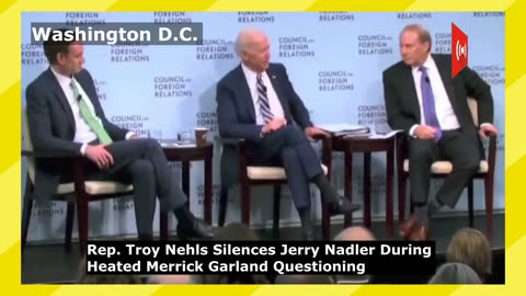Rep. Troy Nehls Silences Jerry Nadler During Heated Merrick Garland Questioning