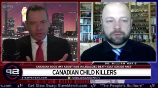 Canadian KILLERS Push For MINOR SUICIDE! Canadian Doctors May Assist In Legalized DEATH CULT SUICIDE