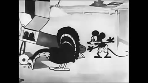 Plane Crazy (1928) starring Mickey Mouse & Minnie