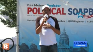 MOMENTS AGO: Presidential Candidate Larry Elder Speaking at the Iowa State Fair...