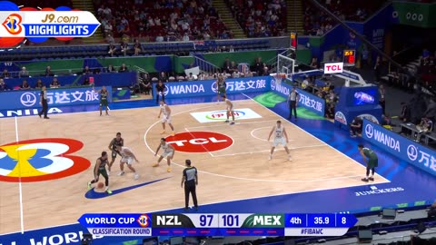 New Zealand 🇳🇿 vs Mexico 🇲🇽 - J9 Highlights - FIBA Basketball World Cup 2023