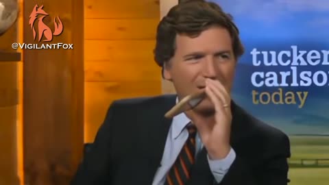 Behind-The-Scenes Footage Shows Tucker Carlson Hilariously Roasting Fox Nation: "The Site Sucks!"