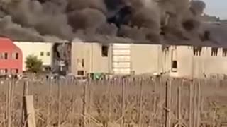 CHEMICAL FIRE IN VERONA