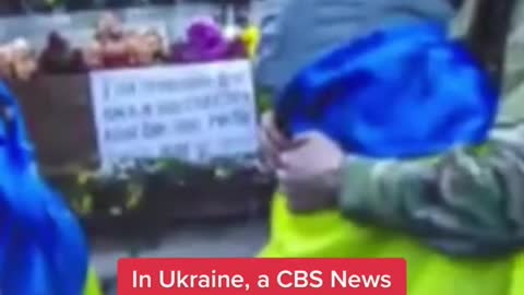 In Ukraine, a CBS News crew was in the newlyliberated city of Kherson