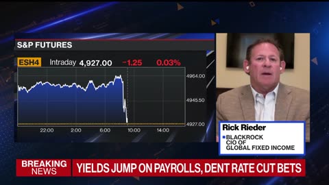 BlackRock's Rieder: Jobs Report 'Solid,' Yield Curve to Steepen
