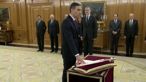 Juramento de Pedro Sánchez