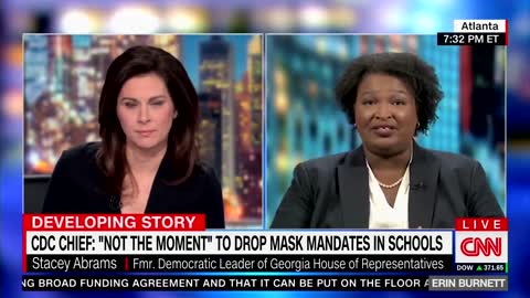 Stacey Abrams on lifting mask mandates in schools