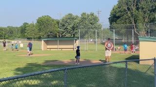 Baseball practice