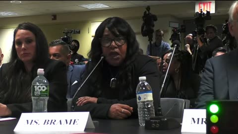 NYC Crime victims lash out at d.a. Alvin Bragg / Ms Madeline Brame gives powerful testimony