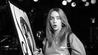 Billie Eilish Attempts The Blank Canvas Challenge MTV PUSH