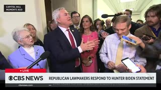 Comer Spars With Reporter After Hunter Biden Defies Congressional Subpoena