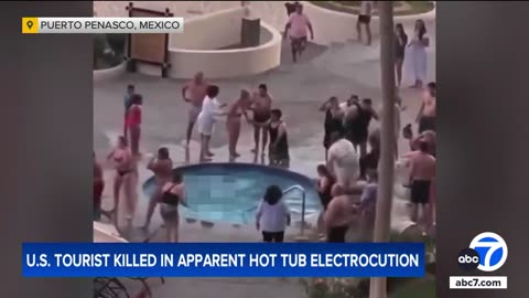 American tourist killed in apparent hot tub