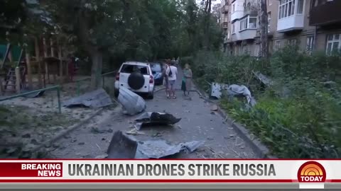 Russia accuses ukraine of massive nightmare drone attack