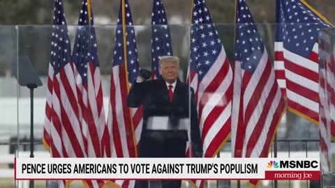 'A populist movement is rising in the GOP': Pence urges Americans to vote against Trump's populism