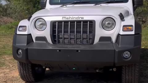 New Mahindra Thar 2023 RWD White Colour