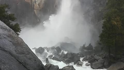 Amazing Yosemite Falls in April 2019 Part 2