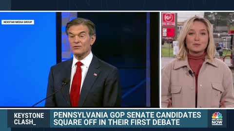 Pennsylvania GOP Senate Candidates Square Off In First Debate
